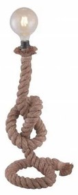 Leuchten Direkt 15480-18 - Stolná lampa ROPE 1xE27/60W/230V W0838