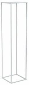 Stojan na kvety 100x24 cm biela