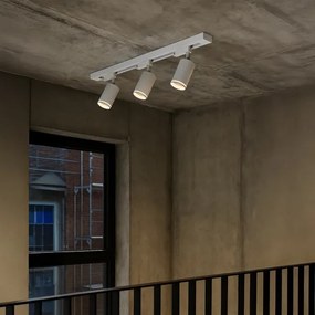 Bodové svietidlo do lištového systému PIPE 3xGU10/10W/230V biela
