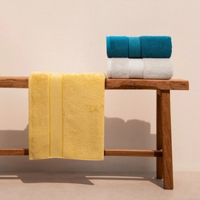 BAVLNENÝ UTERÁK LIANA SADA 6KS 50X90 CM HORČICOVÁ