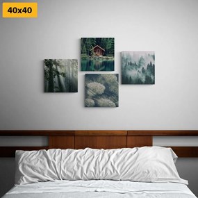 Set obrazov prírodné krásy - 4x 60x60