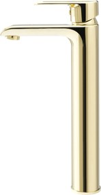 Rea Bloom, vysoká umývadlová batéria, zlatá, REA-B6201