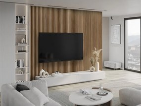 Mexen Lam-B, akustické stenové lamely 275 × 30 cm, HDF doska 4 mm, technická dyha, orech svetlý, S100-275307-3015-017