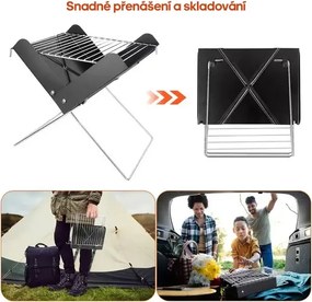 Home &amp; Marker Skladací prenosný gril - GRILLOMATE