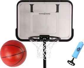 LEAN Toys Basketbalový kôš Garden Ball Black 3 m