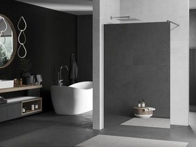 Mexen Kioto sprchová zástena 70x200 cm 8 mm, chrómový profil, sklo efekt zrkadla, 800-070-101-01-50