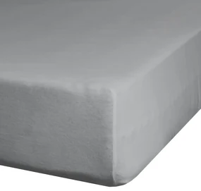 JERSEY PRESTIERADLO 220X240 CM, VÝŠKA 30 CM SIVÉ