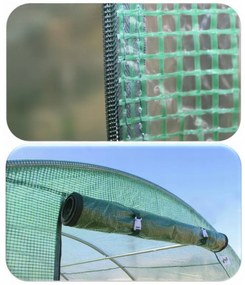 Záhradný fóliovník biely 4 x 2,5 x 2 m GARDEN LINE - TUN5590