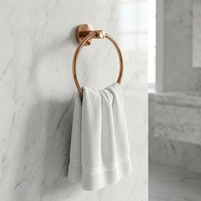 Rea Modern, prsteňový vešiak na uterák, Ring 6610, medená matná, REA-98047
