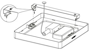 Eglo 99236 - LED Stropné svietidlo FUEVA 5 LED/10,5W/230V