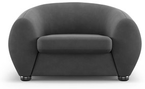 Zamatové kreslo Elara 77 × 100 × 124 cm