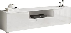 TV skrinka Spice, biela lesk