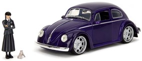 SIMBA Wednesday auto 1972 VW Beetle 1:24 a figúrka Wednesday