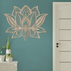 Drevený obraz na stenu lotosový kvet | SENTOP HDF0466