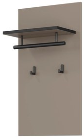 Vešiakový panel Crossroad H C03 (congo + čierna). Akcia -20%. Vlastná spoľahlivá doprava až k Vám domov. 1118187