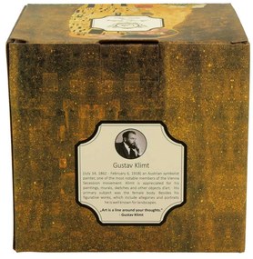 Porcelánový hrnček Klimt The Kiss 430 ml