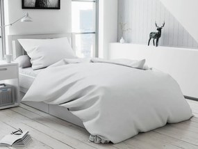 Bavlnené obliečky Lux biele gombíky Rozmer obliečky: 70 x 90 cm | 140 x 220 cm
