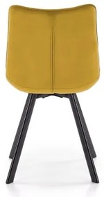 Jedálenská stolička COMORO 1 ks žltá