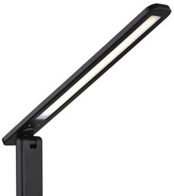 Globo 58439SA - LED, dotykovo stmievateľná dobíjateľná stolná lampa BRIGHTON LED/4W/5V 1800 mAh čierna