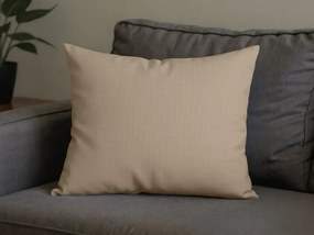Krepová obliečka na vankúš DENYX BLEND 50x70 cm svetlohnedý