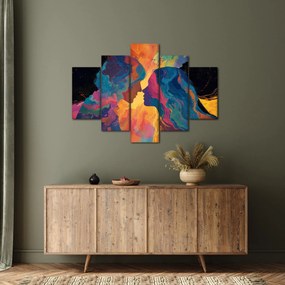 Obraz - Vesmírna láska (150x105 cm)