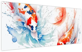 Obraz - Ryby (120x50 cm)