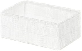 Compactor Úložný organizér do zásuvky Compactor TEX - košík M, 18 x 12 x 7 cm, biely, M