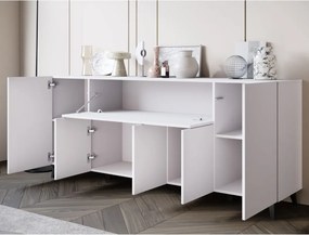 Komoda 180 cm biela Phuket laminát