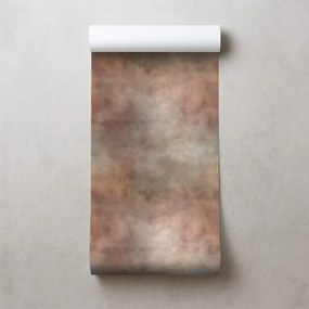 Tapeta jemné zemité akvarelové tóny