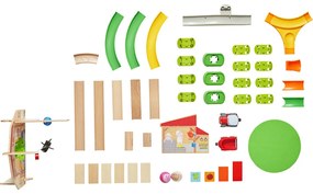 Guľôčková dráha Kullerbü – Farmárska dráha so zvukom - 48 ks