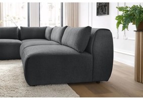 Sivá rohová pohovka (variabilná) Jeanne – Bobochic Paris