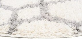 TA Koberec L224D BÉŽOVÁ/TMAVOSIVÁ BOHO WHEEL Rozmer: 160x160 cm