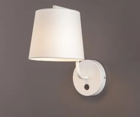 CHICAGO | luxusná nástenná lampa Farba: Biela