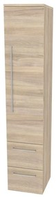 Mereo, Mereo Bino, kúpeľňová skrinka vysoká 163 cm, pravá, Multidecor, Blonde Liberty Elm, MER-CN698BLE1
