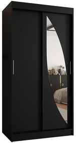 Skriňa Milo 100 čierna