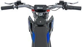 Elektrický detský PIT BIKE s batériovým motorom - modrý