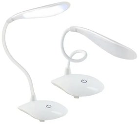 Stolná mini LED lampa Iso 5016, biela