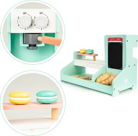 Drevená kaviareň cukráreň obchod ECOTOYS
