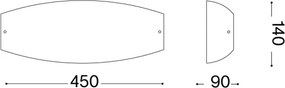 Ideal Lux - Nástenné svietidlo ALI 2xE27/60W/230V biele