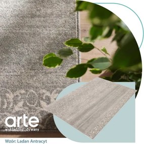 Koberec Agnella Isfahan M Ladan Antracyt