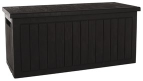 Záhradný úložný box, hnedá, DAGON