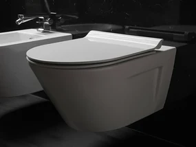 GSI GSI, NORM/PURA WC sedátko, SLIM, Soft Close, biela/chrom, MS86CSN11