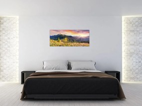 Obraz - Lesná krajina (120x50 cm)