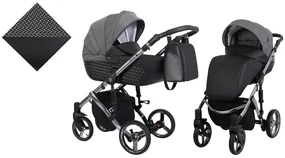 Kočík Kunert Tiaro Premium graphite frame 2v1 - 06