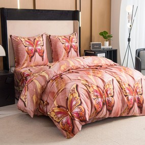 Obliečky z mikrovlákna MONARELLE ružové Rozmer obliečky: 70 x 80 cm | 140 x 200 cm