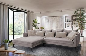 XXXLutz ROHOVÁ SEDAČKA, textil, taupe MID.YOU - Sedačky - 000694008507