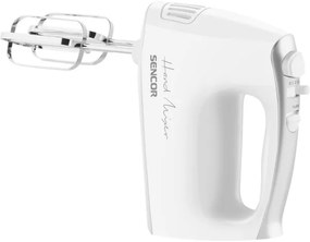 Sencor - Ručný šľahač s príslušenstvom 500W/230V biela