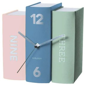 Stolové hodiny Karlsson Kniha 5630, 20 cm
