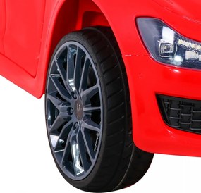 Ramiz Maserati Ghibli Batéria pre deti Červená + diaľkové ovládanie + pomalý štart + EVA + MP3 USB + LED