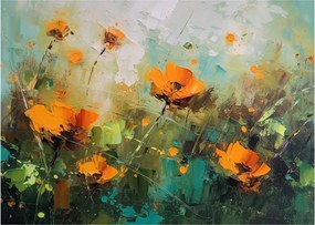 Sklenený obraz - Kvitne (70x50 cm)
